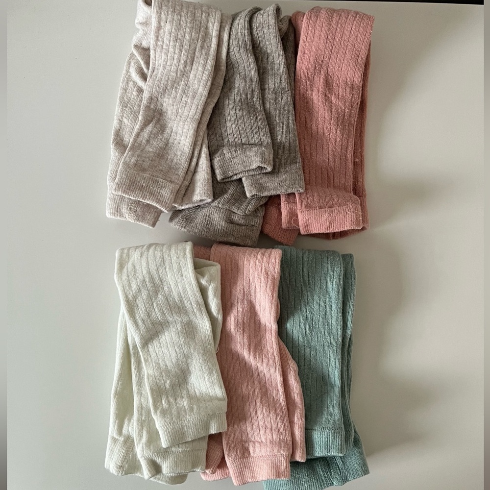 H&M baby footless tights bundle!